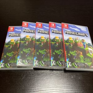 新品未開封【Switch】 Minecraft マインクラフト 5本セット