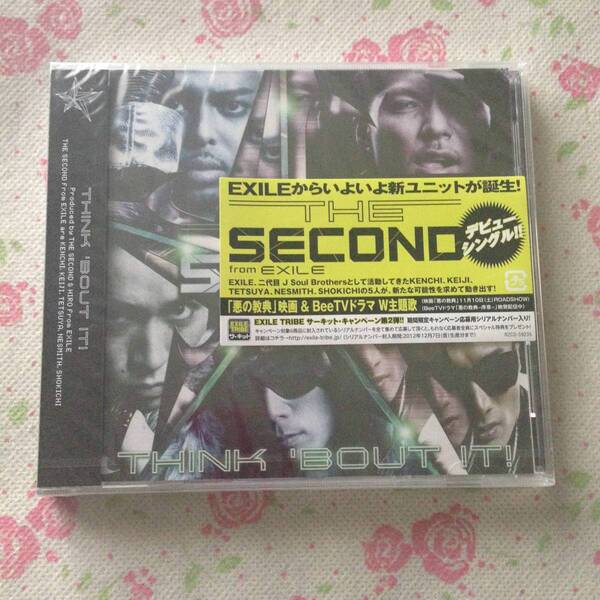 【未開封品】THE SECOND from EXILE CD THINK ’BOUT IT!