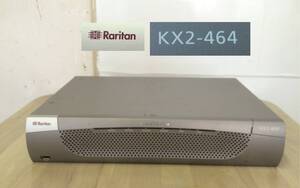 A5920)Raritan Dominion KX2-464(DKX2-464) 64 Port Kvm Over Ip Switch 8 Dcim-ps2 Cables 現状品