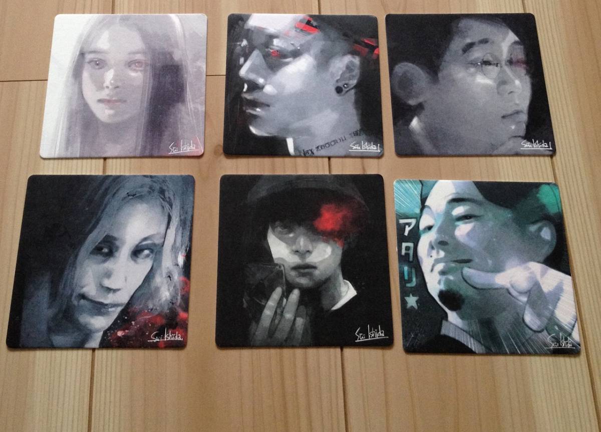 映画 東京喰種 トーキョーグール 2週目 入場者 特典 コースター 6種セット