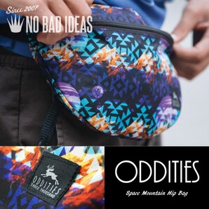 ウエストバッグ ヒップバッグ 鞄 NO BAD IDEAS ODD Space Mountain Hip Bag マルチカラー BG08-MUL USAブランド アメリカ