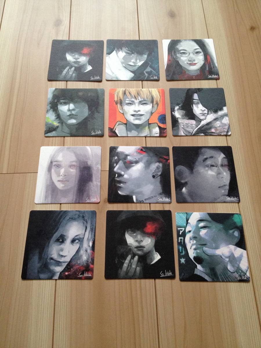 映画 東京喰種 トーキョーグール 1.2週目 全種　入場者特典 コースター