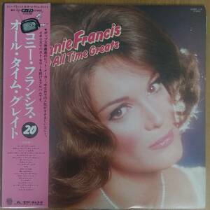 ◎LP～ コニー・フランシス ☆ 20・オール・タイム・グレート帯付