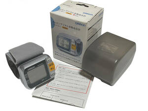 OMRON オムロン デジタル自動血圧計 手首にぴったりフィットするカフ 手首式 血圧計 HEM-6011 動作確認済 中古品
