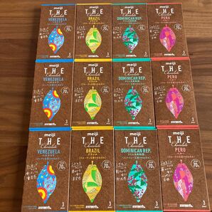 ④明治ザチョコレート×12箱 meiji 4種類 明治THEチョコレート