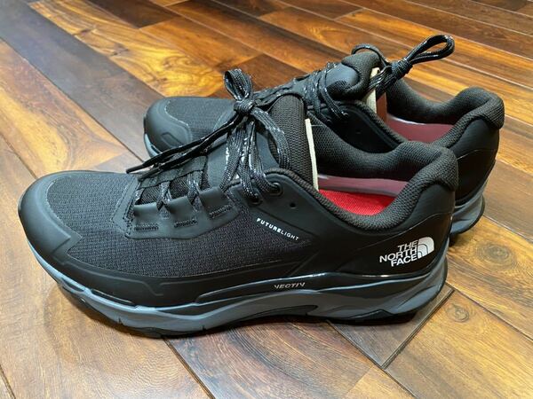 ★ ノースフェイス THE NORTH FACE トレッキングシューズ size10 28cm ブラック 新品未使用タグ付 VECTIV Exploris FUTURELIGHT NF02122 靴