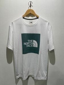 ★ ノースフェイス THE NORTH FACE スクエアロゴTシャツ sizeL ホワイト 新品未使用タグ付