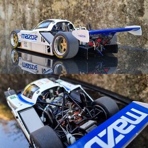 オートアート1/18MAZDAマツダ787B 1991ルマン24h総合6位 #18ヨハンソン/ケネディ/サラ