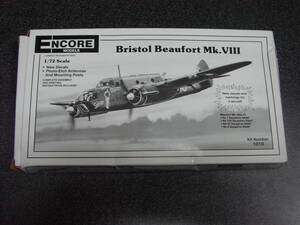 ENCORE 1/72 Bristol beaufort Mk.Ⅷ 　 プラモデル