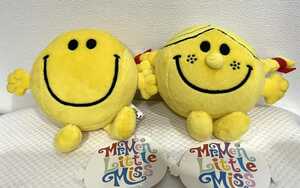 【ミスターメン リトルミス】MR.MEN and LITTLE MISS ぬいぐるみ Sサイズ Mr. Happy Little Miss Sunshine 約12cm マスコット タグ付き AA