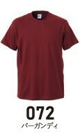 United Athle ユナイテッドアスレ 4.0オンス プロモーション Tシャツ レディス対応　5806-01　S（L)　バーガンディ