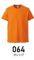 United Athle ユナイテッドアスレ 4.0オンス プロモーション Tシャツ レディス対応　5806-01　XS（M)　オレンジ