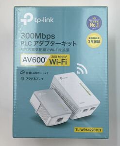 新品 TL-WPA4220KIT 300Mbps AV600 PLC Wi-Fiエクステンダーキット TP-Link日本
