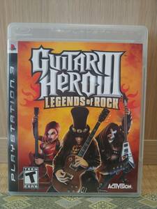 海外版 PS3 Guitar Hero 3 - Legends of Rock