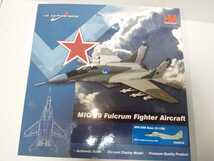 未開封 1/72 MiG-29A インド空軍 第8航空団 第47飛行隊 ブラックアーチャー HA6510 ホビーマスター 戦闘機 HOBBYMASTER ダイキャスト完成品_画像4