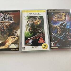 22-PSP-34 プレイステーションポータブル モンスターハンター セット モンハン 動作品