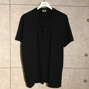 ONtheCORNER ITEM No.1140/COMMEdesGARCONS HOMMEPLUS コムデギャルソンオムプリュス フロントデザインカットソー 17aw size:L 