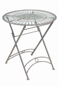  antique style iron garden table 