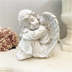 تمثال ملاك فتاة على الطراز العتيق كائن ملاك فتاة, العناصر اليدوية, الداخلية, بضائع متنوعة, زخرفة, هدف
