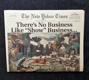 Art hand Auction Tadanori Yokoo Livres étrangers Les nouveaux temps de Yokoo Il n'y a pas d'affaires comme le show business Tadanori Yokoo Collage/Peinture, peinture, Livre d'art, Collection d'œuvres, Livre d'art