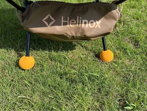 ヘリノックス Helinox用ボールフィート 4個オレンジ