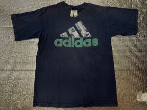 ★90s★ヴィンテージ★adidas★アディダス★tシャツ★ネイビー★サイズL★その他多数出品してます