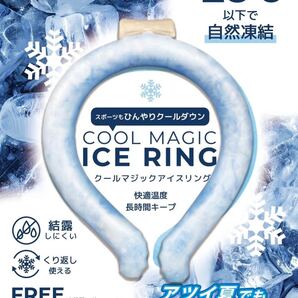 【2022新作 送料無料 屋内でも屋外でも28℃で自然解凍】フロスティリング アイス クールリング ネッククーラー 2個セット