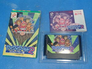 ★☆KONAMI/コナミ ワイワイワールド2 SOS!!パセリ城 箱説明書付 起動確認済現状品 FCソフト ファミコンカセット レトロゲーム☆★