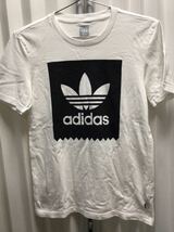 アディダス オリジナルス adidas Originals スケートボーディング SKATE BOARDING ホワイト 白 半袖tシャツ M_画像1