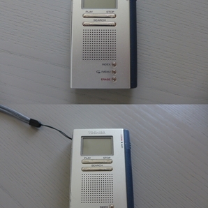 即決 送料無料 ジャンク 東芝 録音感度抜群 デジタル メモリレコーダー DMR-SX2 2個セット 取説付き