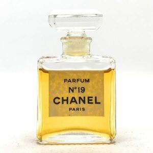 CHANEL シャネル No.19 パルファム 7ml ☆残量たっぷり9割　送料140円