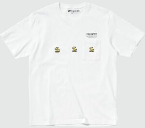 新品　Lサイズ　ファイナルファンタジー5 FF5 チョコボ ユニクロ　Tシャツ　UT 35周年　コラボ　UNIQLO 2022 FFⅤ