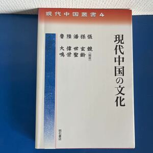 現代中国の文化 (現代中国叢書) 2005/5/31 張 競・潘 世聖・ 魯 大鳴・ 孫 玄齢 ・陸 偉栄 (著)