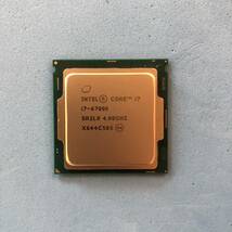 Intel Core I7-6700K 中古分解品　LGAソケット　CPU　インテル 1328_画像1