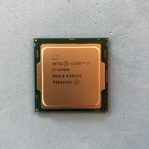 Intel Core I7-6700K 中古分解品　LGAソケット　CPU　インテル 1328