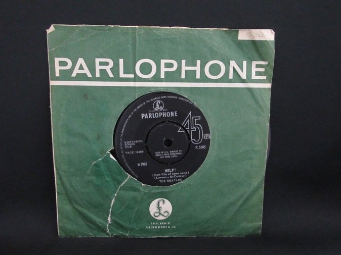 7インチ BEATLES Help/I'm Down UK Parlophone オリジナル(中古)の