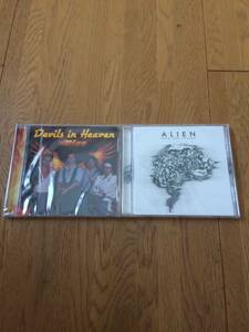 メロハー CD2枚　新品未開封　DEVILS IN HEAVEN/RISE + ALIEN/INTO THE FUTURE～AOR HEAVEN