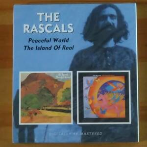 ★THE RASCALSーPeaceful World/The Island Of Real★ ＊MADE IN GRAT BRITAIN＊ 2008 BGO Records