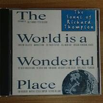 ★The World is a Wonderful place / The Songs of Richard Thompson★　トリビュート盤（リチャード・トンプソン）_画像1