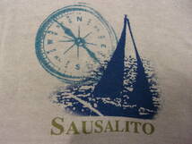 Crazy Shirts SAUSALITO KONA COFFEE DYED Tシャツ M (~L位) クレイジーシャツ サウサリート SAIL THE BAY カリフォルニア コーヒー染め_画像6