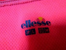 e83　ellesse　エレッセ　半袖Tシャツ　サイズL　21-8_画像6