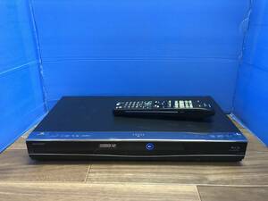 SHARP ブルーレイディスクレコーダー BD-W550 リモコン付　中古品B-5136