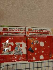 週刊少年ジャンプ 創刊50周年記念オリジナルデザイン　ドライマフラータオル　非売品　コカ・コーラ