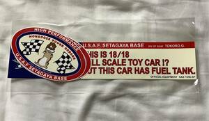 Setagaya base MONGOOSE POWER GARAGE sticker Tokoro George 