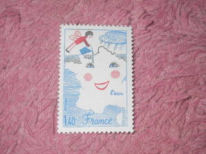 フランス切手　児童画　１９８１年発行　未使用