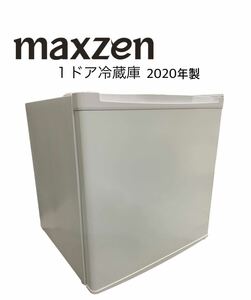 105 冷蔵庫 46L 2020年製　小型 白　1ドアミニ冷蔵庫 右開き maxzen JR046ML01WH ♪