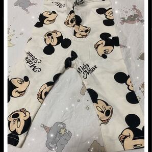 futafutaミッキーマウスdisneyディズニー90サイズパンツベビー服キッズ