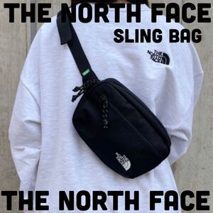 ノースフェイス スリングバッグ ボディバッグ ウエストポーチ メンズ レディース THE NORTH FACE 海外限定 ウエストバッグ ブラック韓国