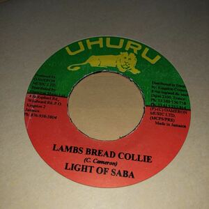 レゲエ　7インチ Light Of Saba Lambs Bread Collie