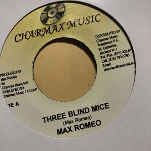 レゲエ 7インチ Three Blind Mice / Max Romeo